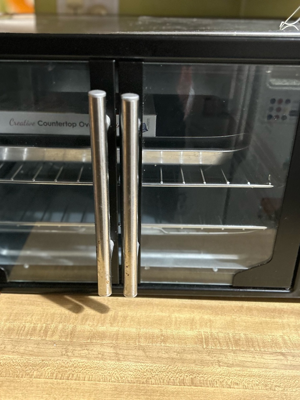 Stainless Countertop Convection Oven with Dual Stainless Handles